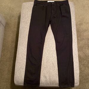 Topman 34x32 black jeans